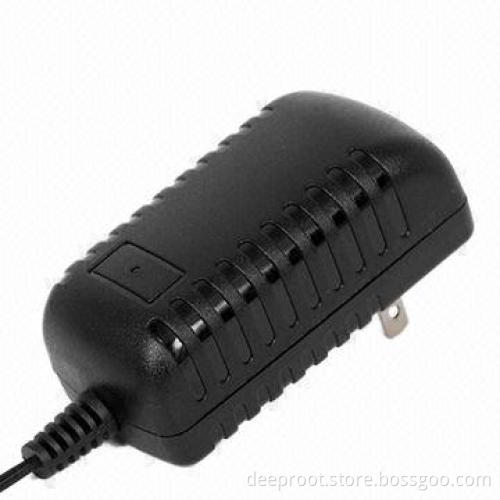 Switching Power Supply, 12V DC, 18W, Used for CCTV Cameras with Override Protection, UL Mark